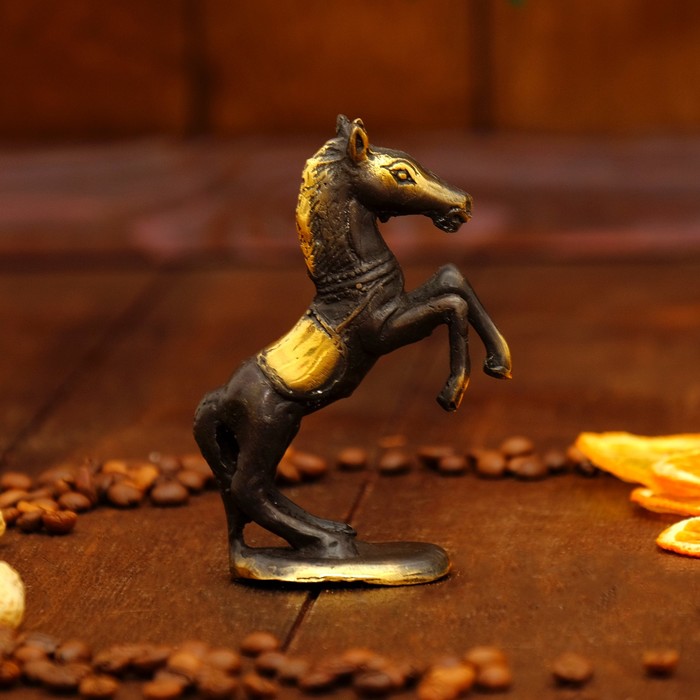 Сувенир бронза "Лошадка" 8х3,5х10 см