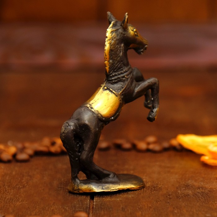 Сувенир бронза "Лошадка" 8х3,5х10 см