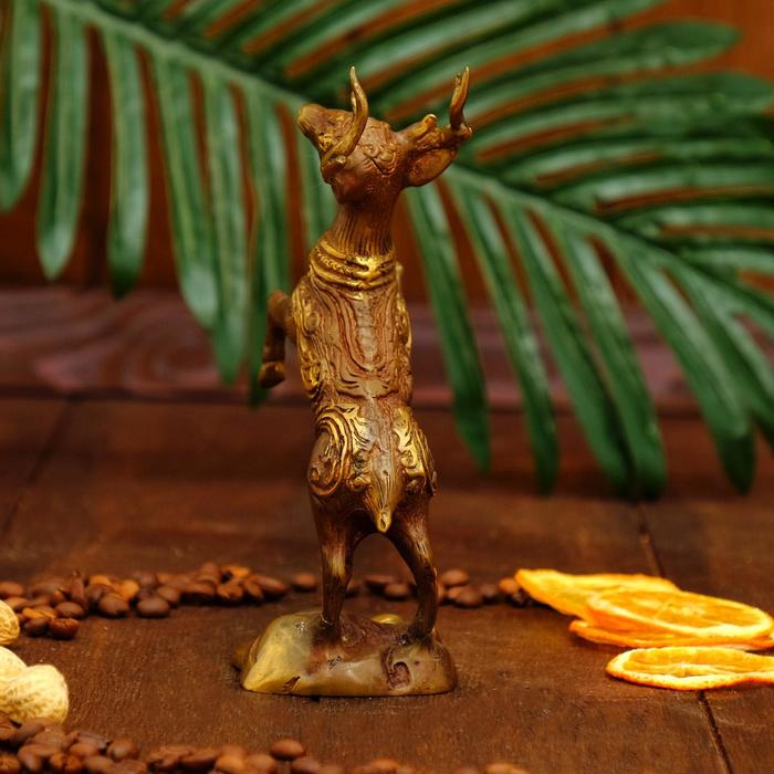 Сувенир бронза "Олень" 10х6х17 см