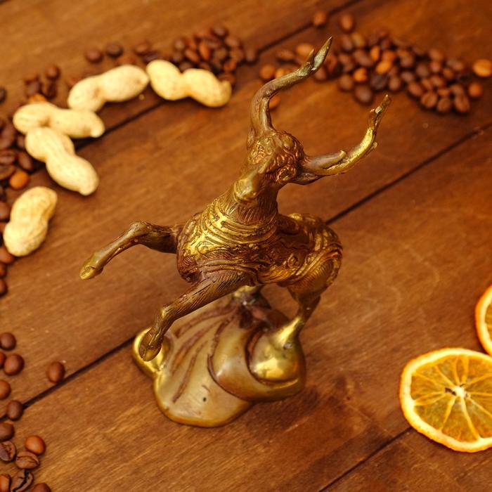 Сувенир бронза "Олень" 10х6х17 см