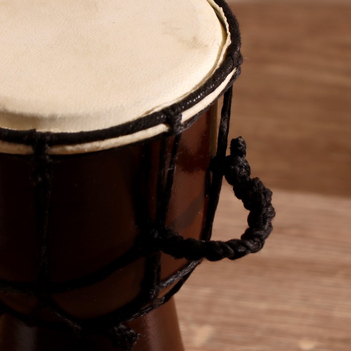 Музыкальный инструмент барабан джембе "Классика" 20х12х12 см