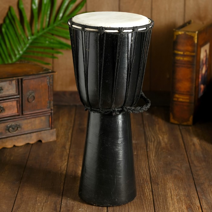 Музыкальный инструмент барабан джембе "Классика" 40х18х18 см
