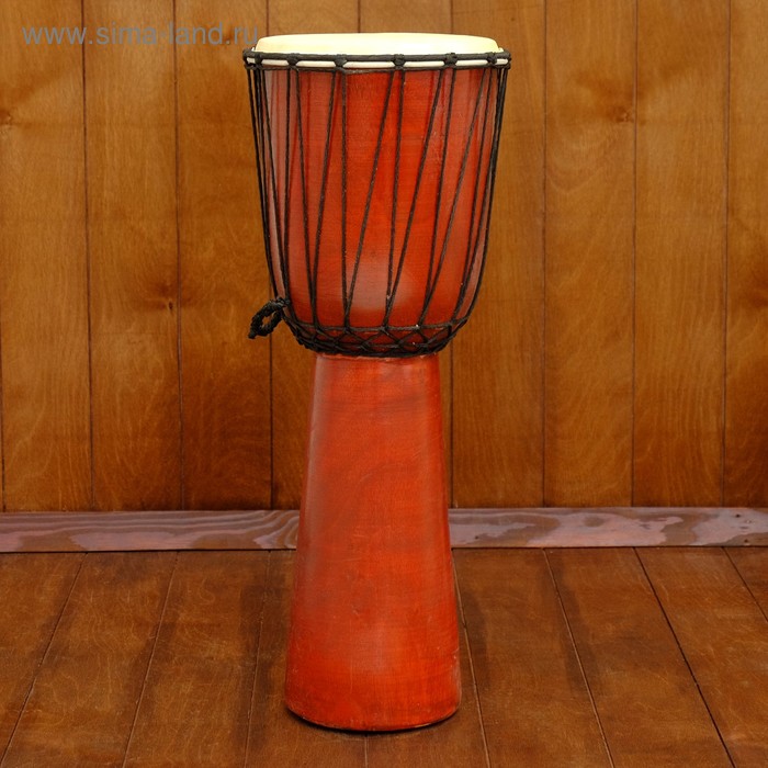 Музыкальный инструмент барабан джембе Классика 60х25х25 см барабан джембе индонезия 30 см ударный музыкальный инструмент резной vittovar