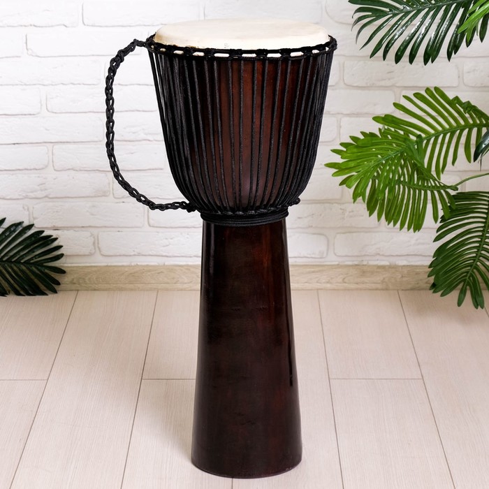 Музыкальный инструмент барабан джембе "Классика" 80х30х30 см