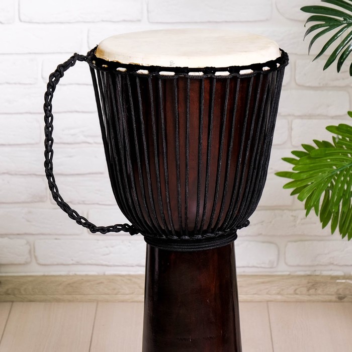Музыкальный инструмент барабан джембе "Классика" 80х30х30 см