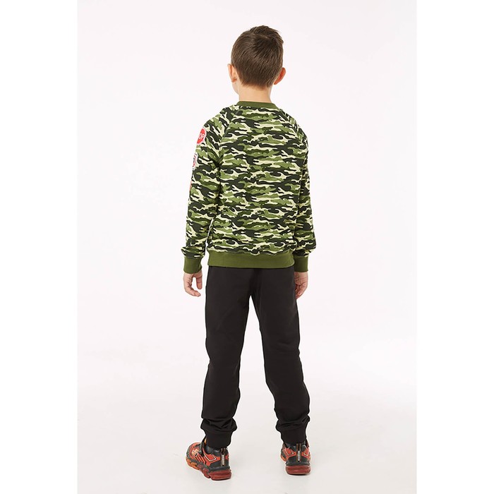 Брюки для мальчика, рост 110 см, цвет чёрный