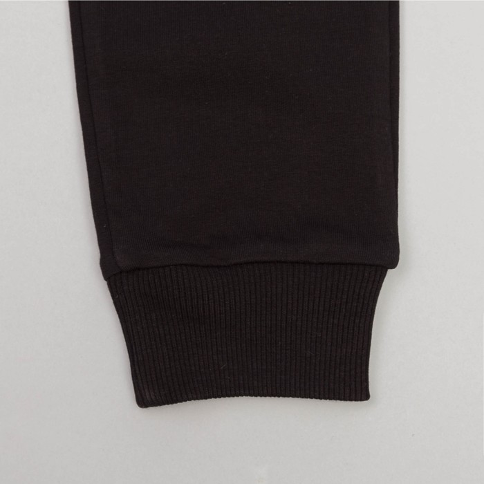 Брюки для мальчика, рост 110 см, цвет чёрный