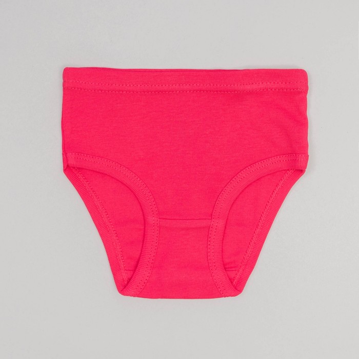 Комплект трусов для девочки (3 шт), рост 92 см, цвет микс