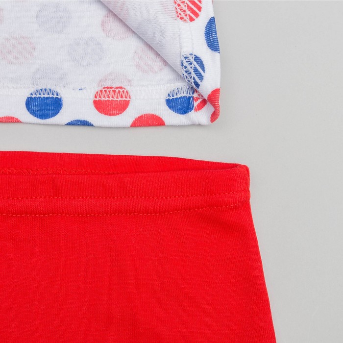 Комплект для девочки (майка, трусы) UMKA, рост 134/140 см, цвет микс