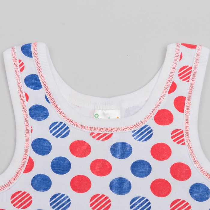 Майка для девочки, рост 134/140 см, цвет микс