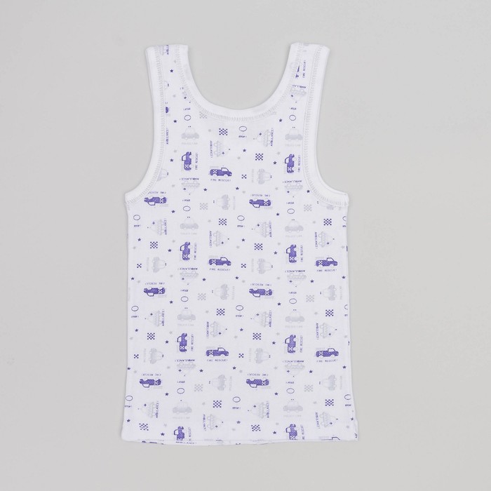 Майка для мальчика, рост 80/86 см, цвет микс