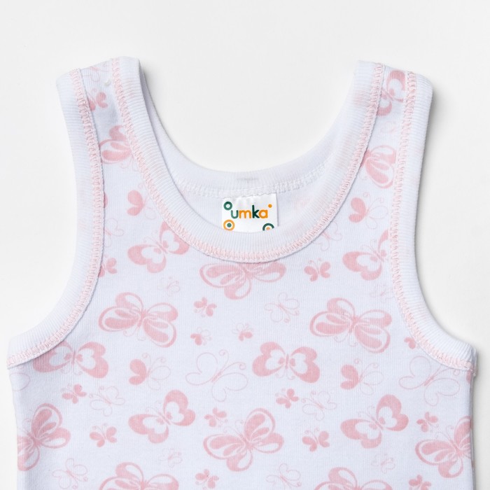 Комплект для девочки (майка, трусы), рост 80/86 см, цвет микс 403-006-00001_М