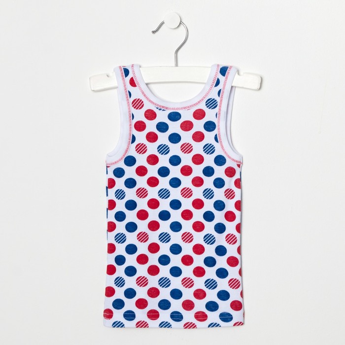 Майка для девочки, рост 80/86 см, цвет микс