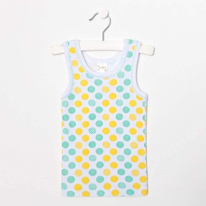 Майка для девочки, рост 80/86 см, цвет микс