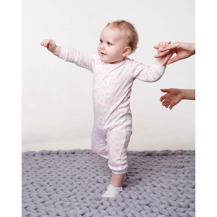 Комбинезон детский, рост 80 см, цвет бабочки