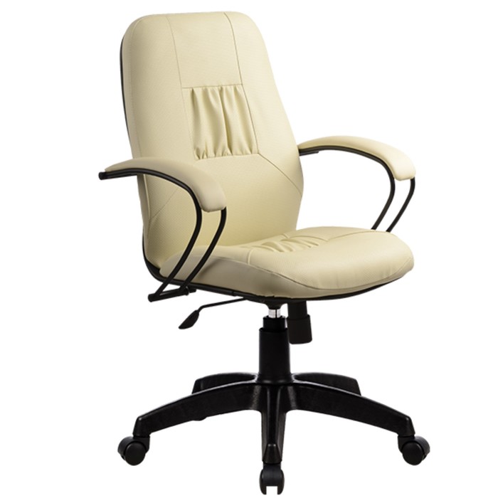 Кресло CP-6 Pl, кожа, бежевое