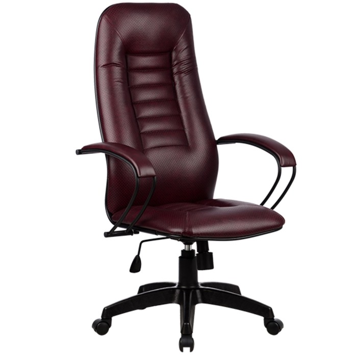 Кресло BP-2 Pl, экокожа, бордовое