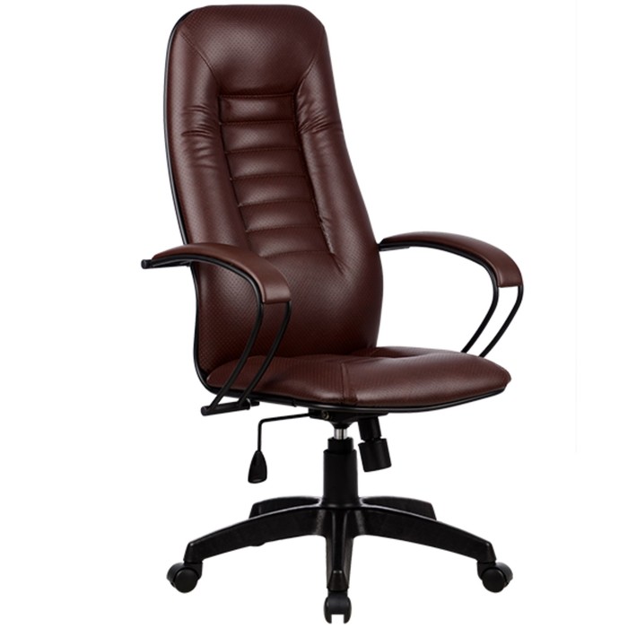 Кресло BP-2 Pl, экокожа, коричневое