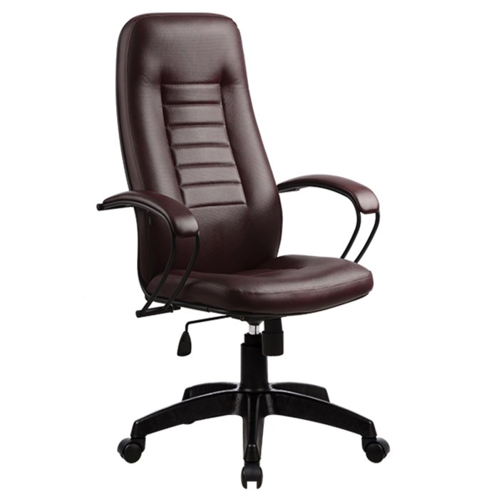 Кресло BP-2 Pl, кожа, бордовое