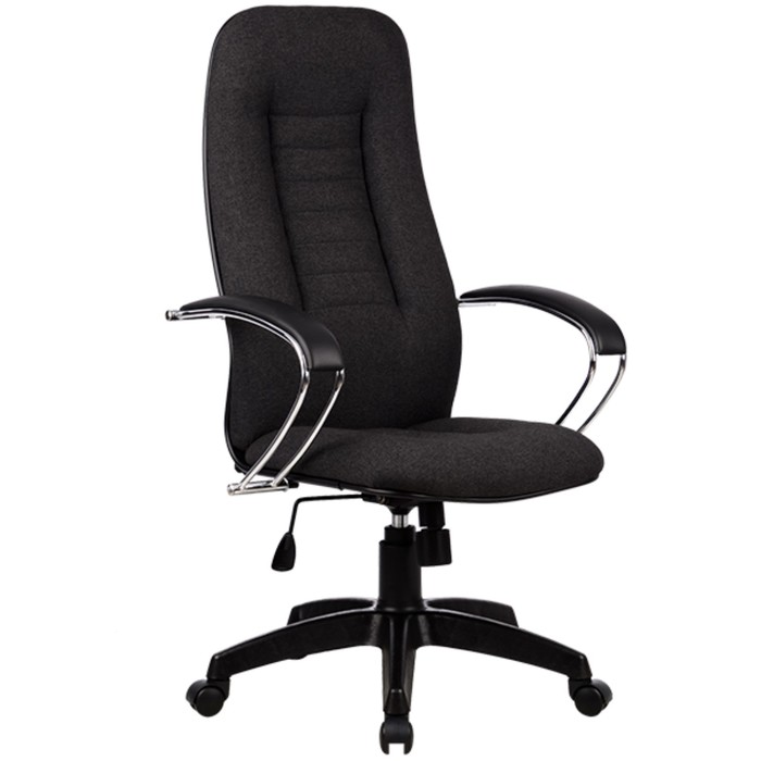 Кресло BK-2 Pl, ткань, серое