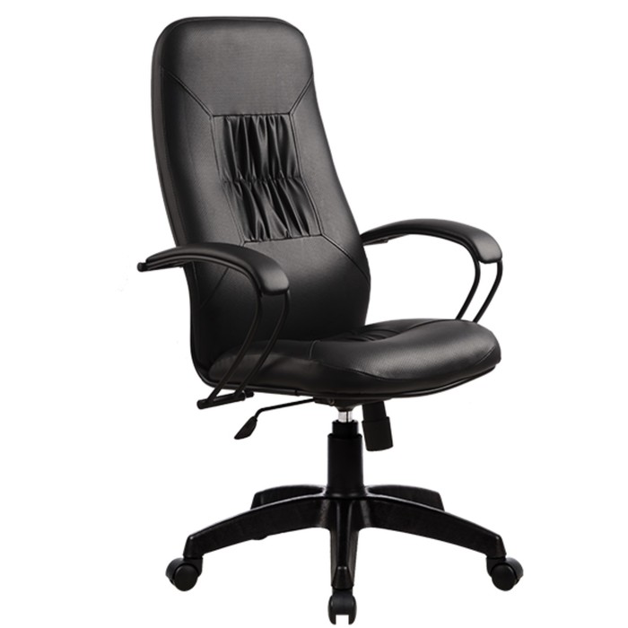 Кресло BP-6 Pl, кожа, чёрное