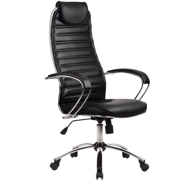 Кресло BC-5 Ch, кожа, чёрное