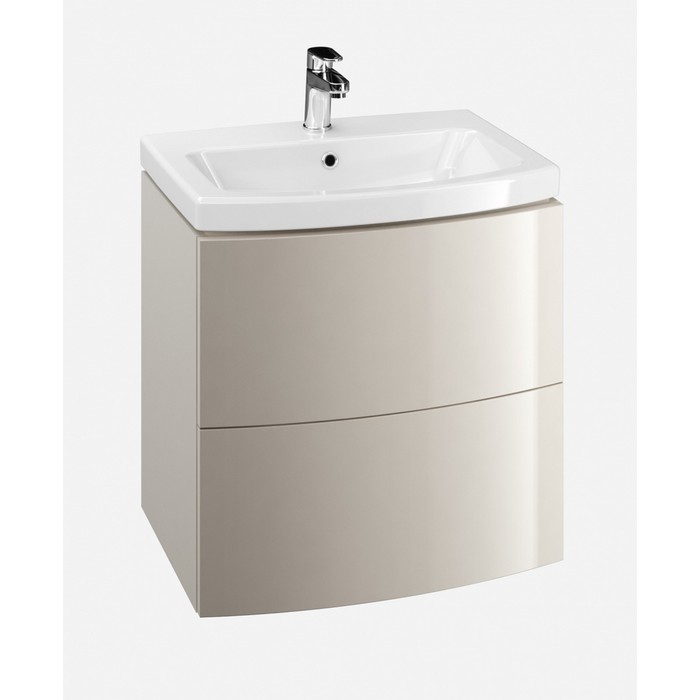 Раковина "EASY" ES, цвет белый, ширина 55 см, с 1 центральным отверстием