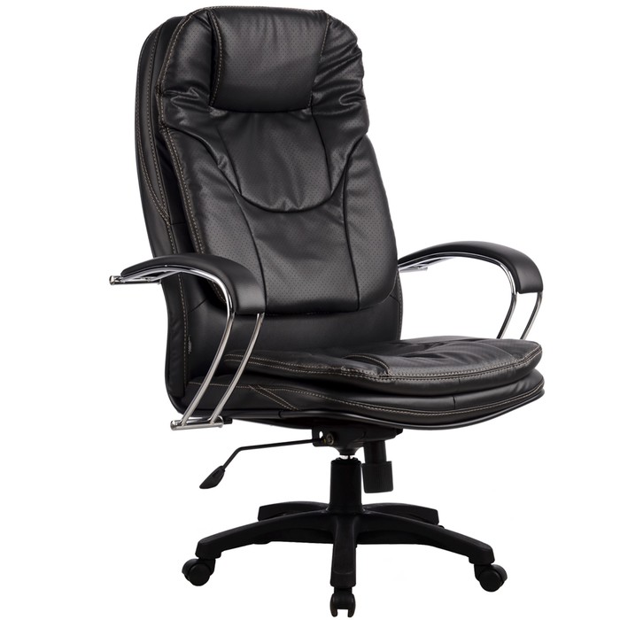 Кресло LK-11Pl, экокожа, чёрное