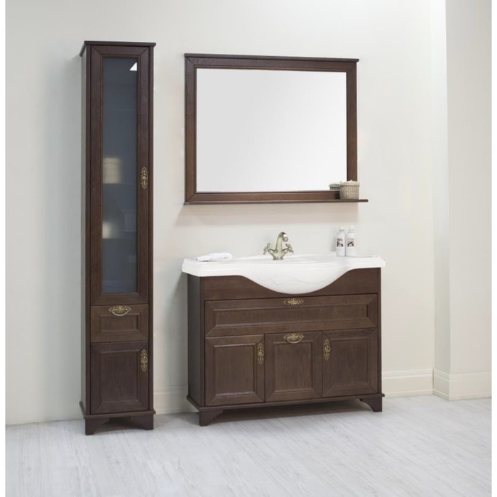 Зеркало Акватон Идель 105, цвет дуб шоколадный