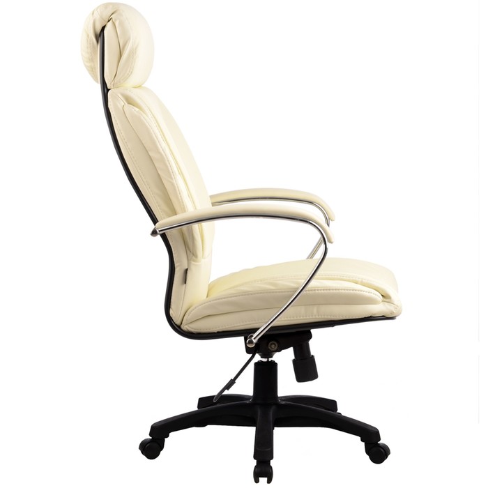 Кресло Lk-13 Pl, кожа, бежевое