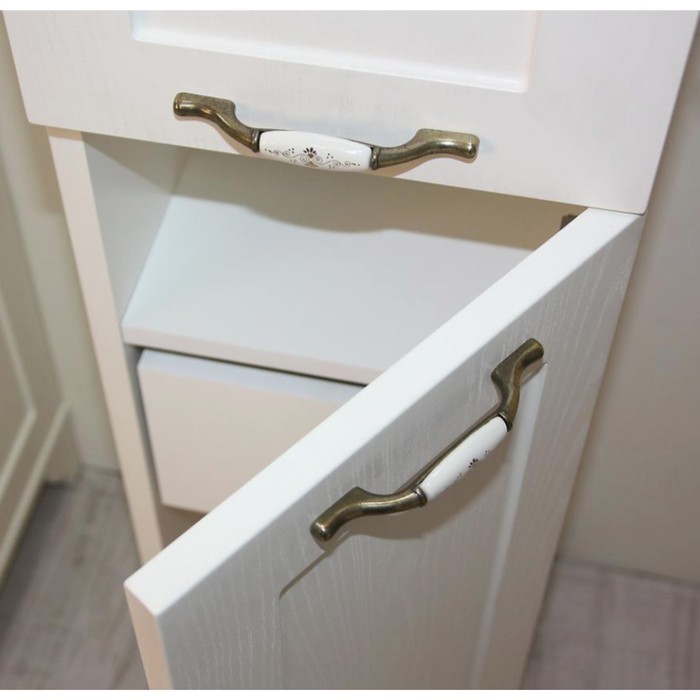 Шкаф-Колонна Акватон Леон Н (Дуб Белый) (1A187903LBPS0)