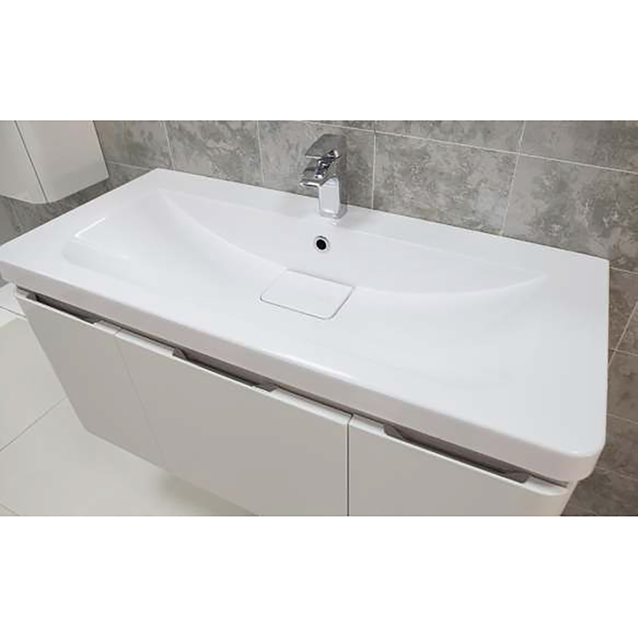 Раковина Акватон Шерилл, ширина 105 см, цвет белый