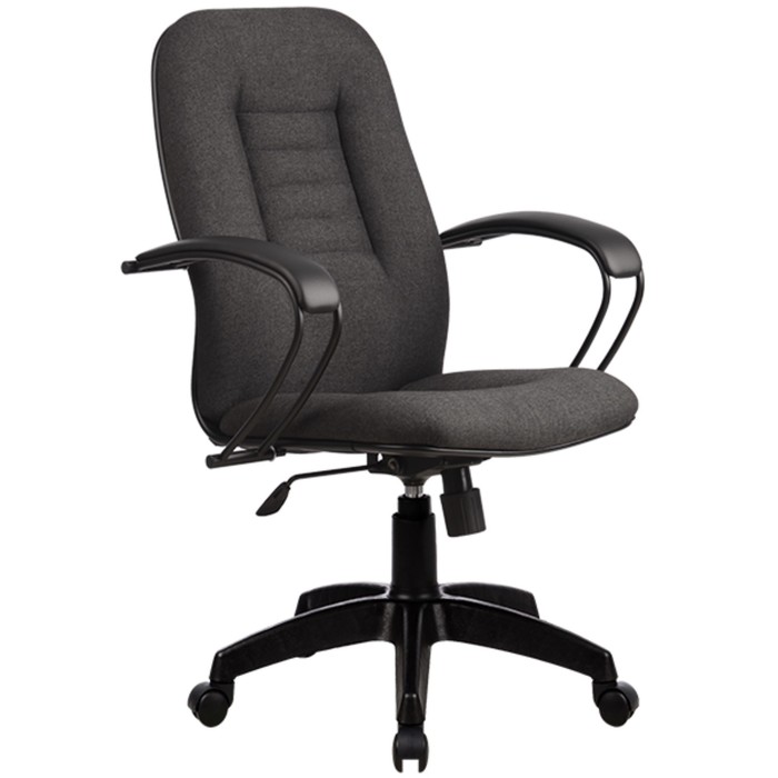 Кресло LK-15 PL, кожа, бордовое