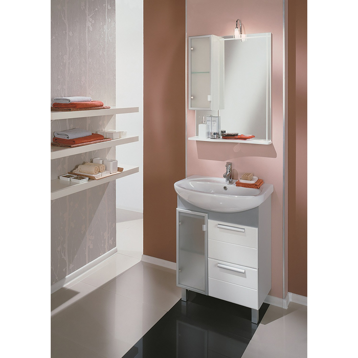 Раковина Акватон АКВАПОЛО, ширина 65 см, цвет белый