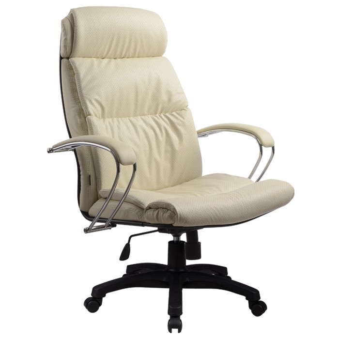 Кресло LK-15 PL, экокожа, бежевое