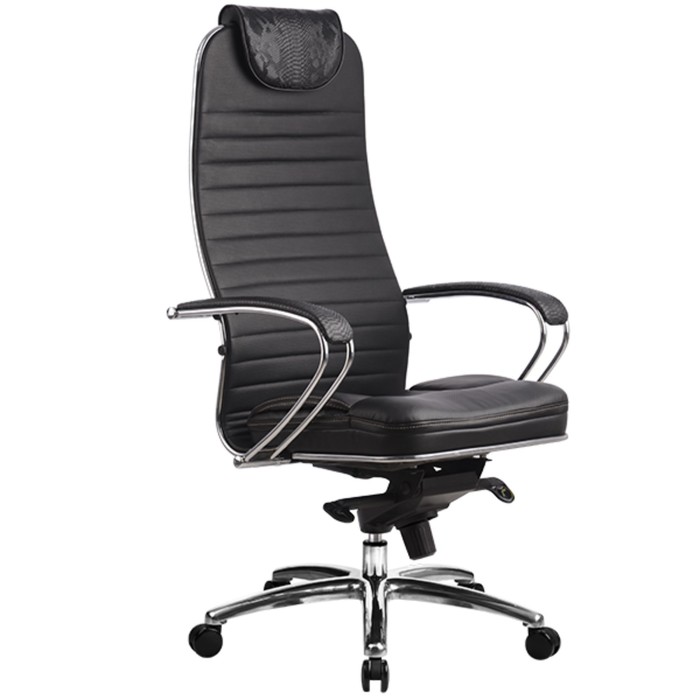 Кресло Samurai KL-1.02, чёрный аллигатор