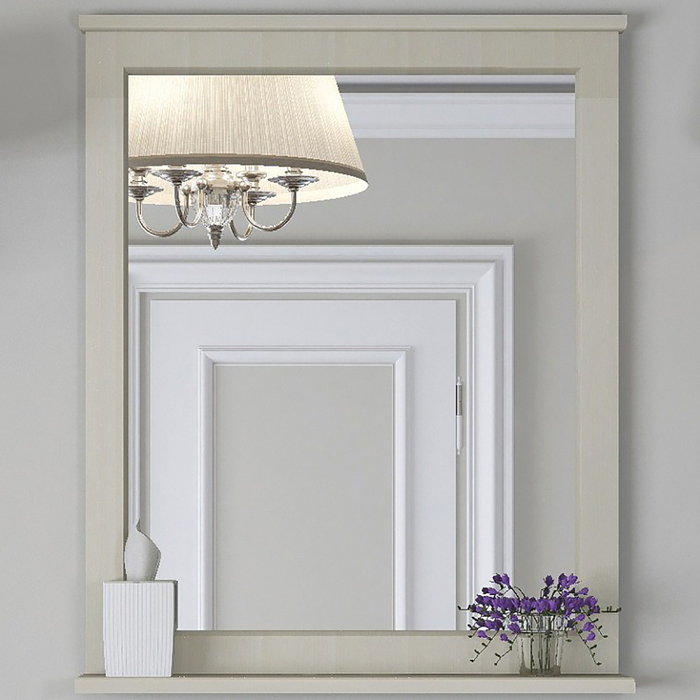 Зеркало Акватон "Леон 65", цвет цвет дуб бежевый