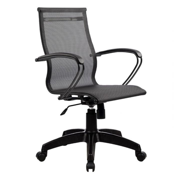 Кресло SkyLine S-2 (B,Pl), чёрное