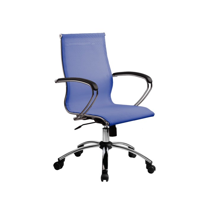 Кресло SkyLine S-2 (C,Ch), васильковое