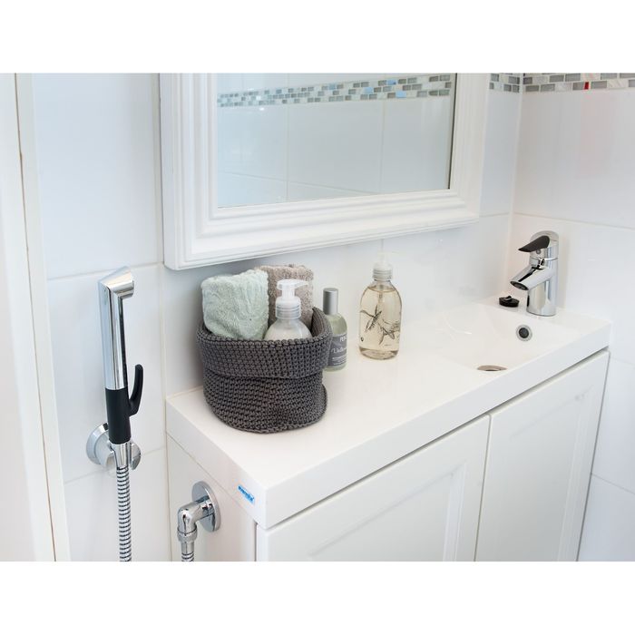 Смеситель для раковины Oras Optima 2712F new, с гигиеническим душем