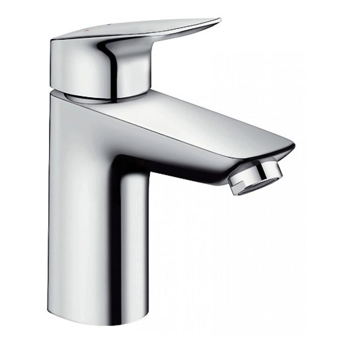 Смеситель для раковины Hansgrohe Logis 71101000, 100 мм, без донного клапана