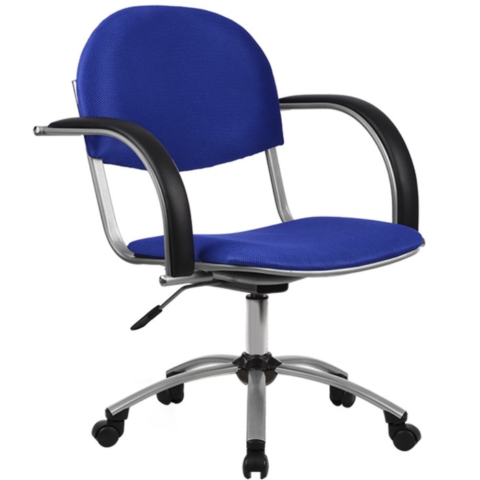 Кресло МА-70 Al, ткань-сетка, синее