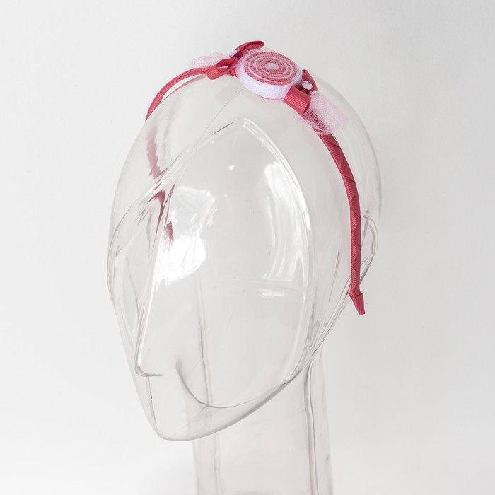 Комплект для девочки(сарафан,футболка,ободок), рост 92, цвет слива КЛ-24_М