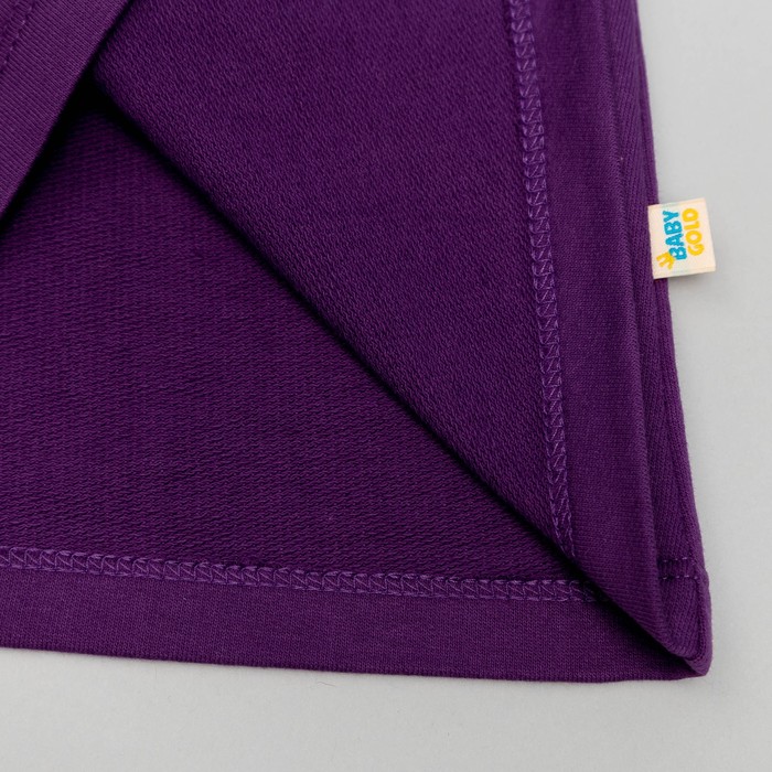 Комплект для девочки(сарафан,футболка,ободок), рост 122, цвет слива КЛ-24