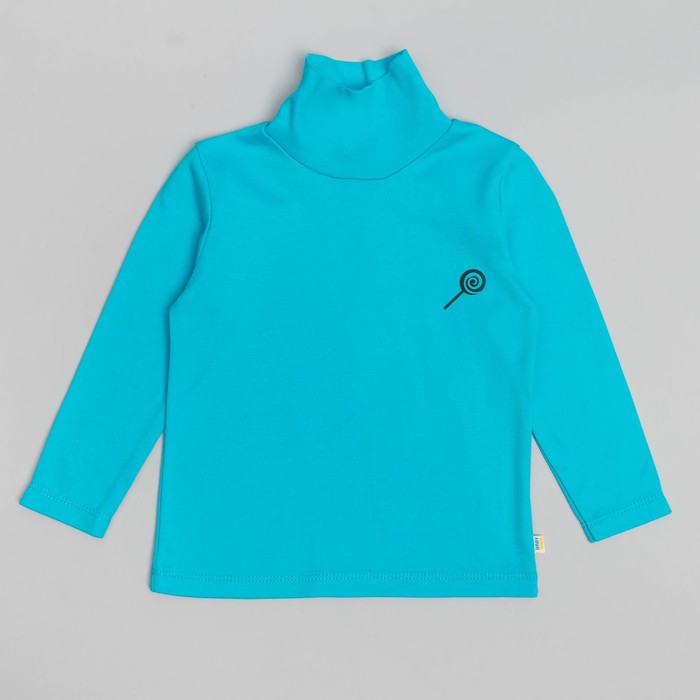 Водолазка для мальчика, рост 92 см, цвет бирюзовый К-ВД-344А_М