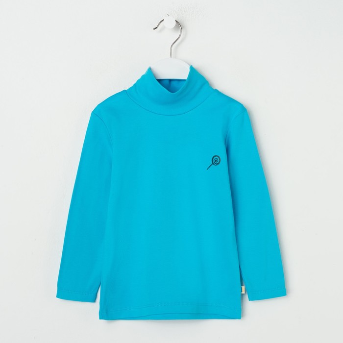 Водолазка для мальчика, рост 104 см, цвет бирюзовый К-ВД-344А