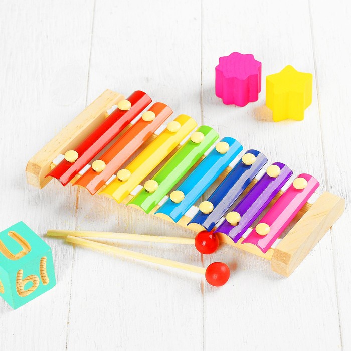 Деревянная игрушка "Металлофон"
