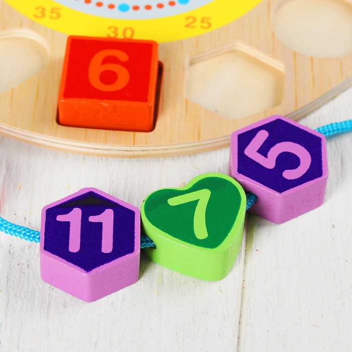 Сортер "Разноцветные часики. Тигрёнок"