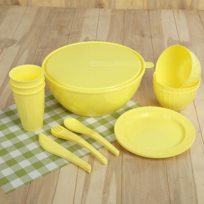 Набор для барбекю Bono на 3 персоны, 19 предметов