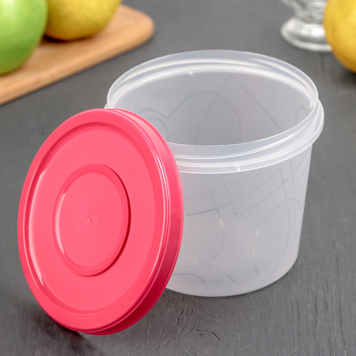 Комплект емкостей для продуктов с завинчивающейся крышкой , 2 шт: 400 мл, 700 мл